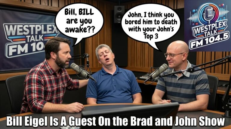 Bill Eigel is a guest on the Brad and John Show On Westplex Talk 104.5